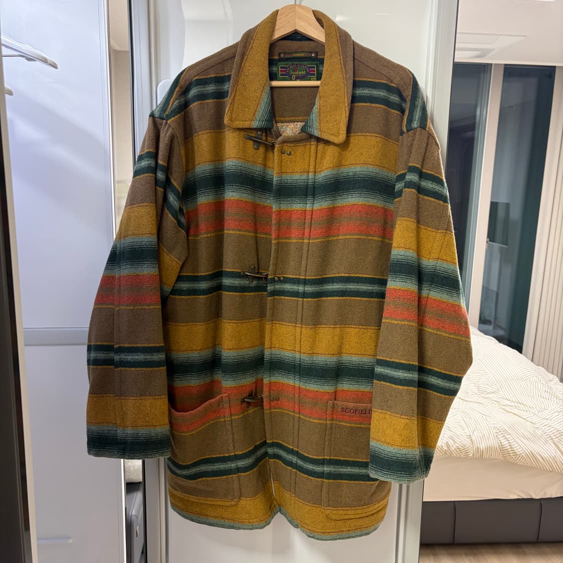 빈티지 파이어맨 누빔코트 판매 상품이미지1