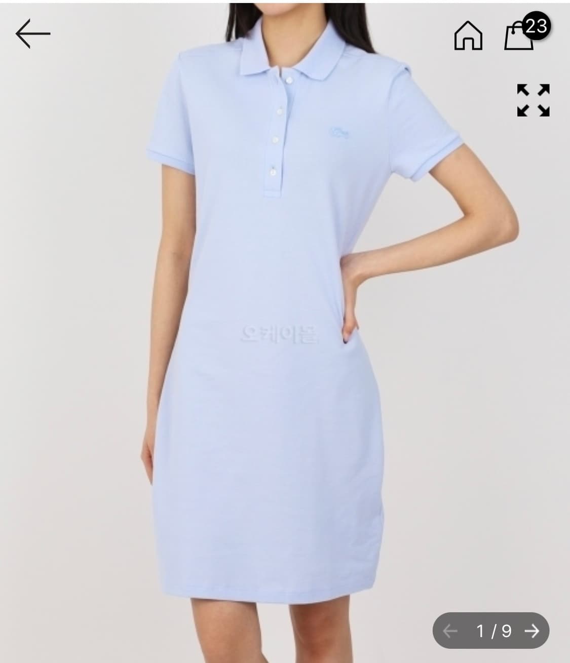 라코스테 피케 폴로 드레스 새상품 상품이미지3