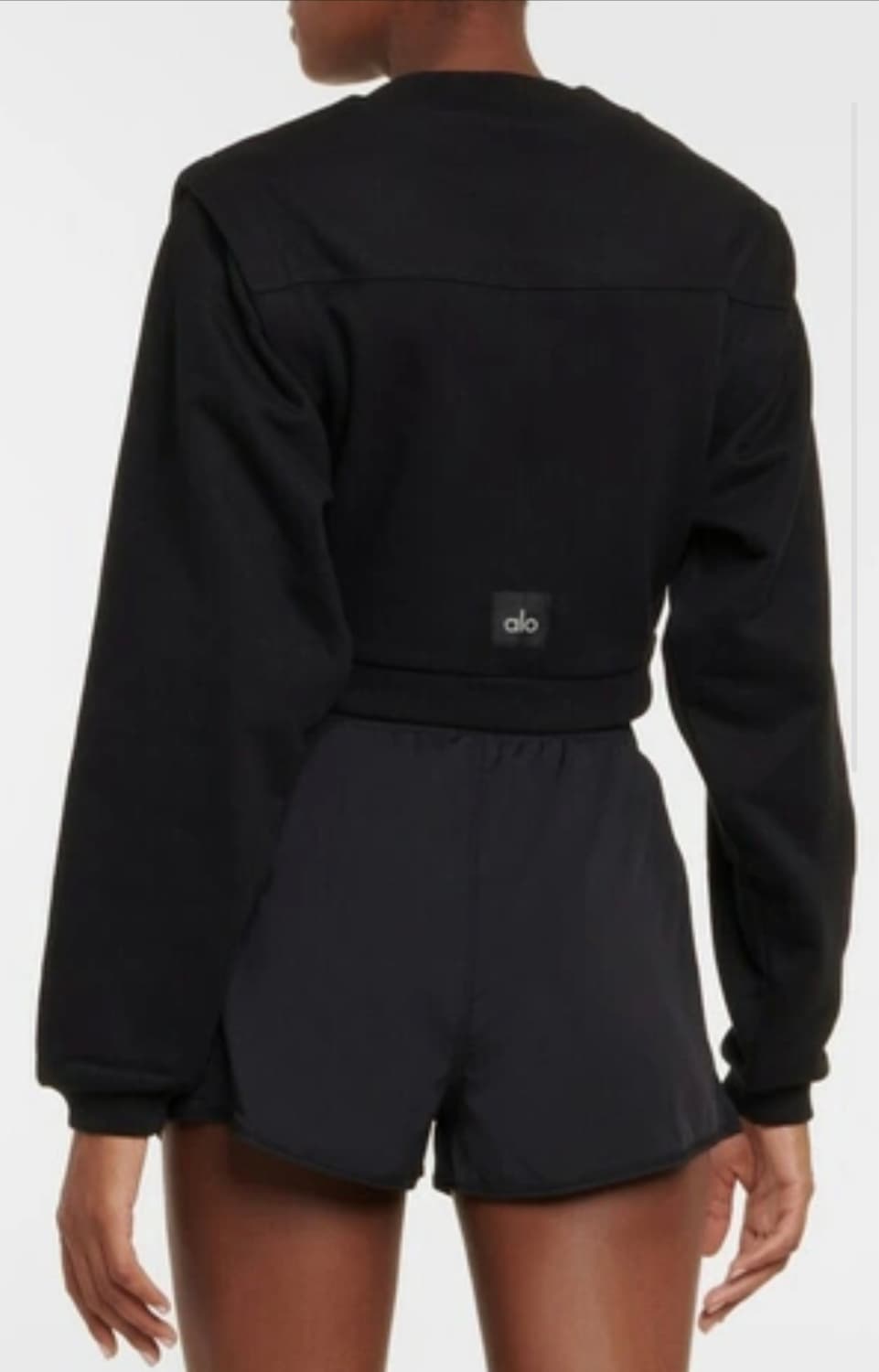 새상품)alo 크롭드 커버업 맨투맨 상품이미지2