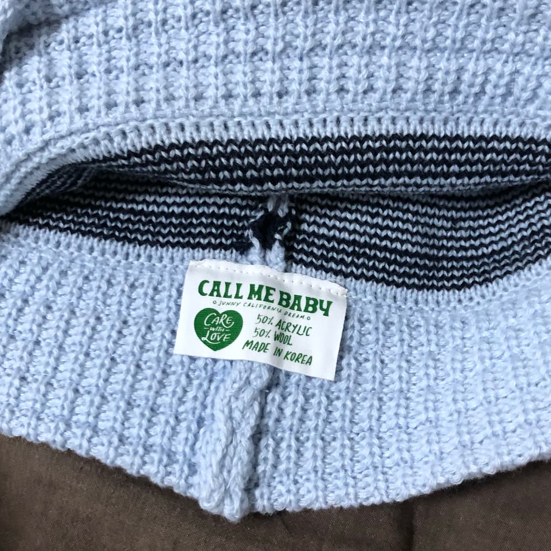 CALL ME BABY 니트 벙거지 상품이미지2