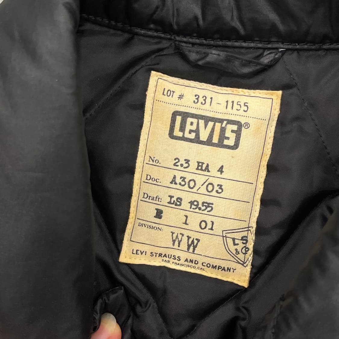 M 리바이스 덕다운 웨스턴 셔츠 패딩자켓 상품이미지5