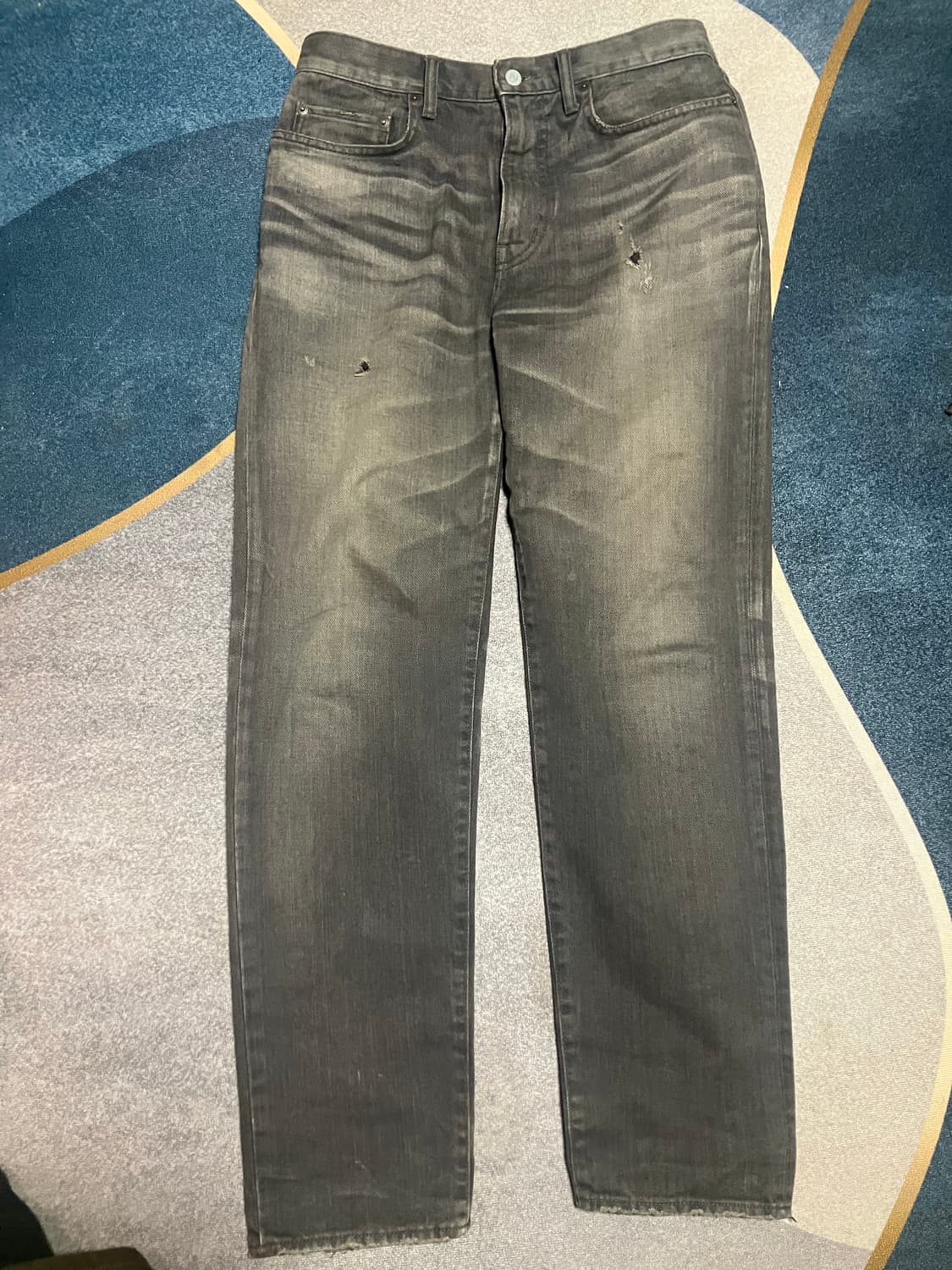 히스테릭 글래머 블랙 데님 팬츠 상품이미지1