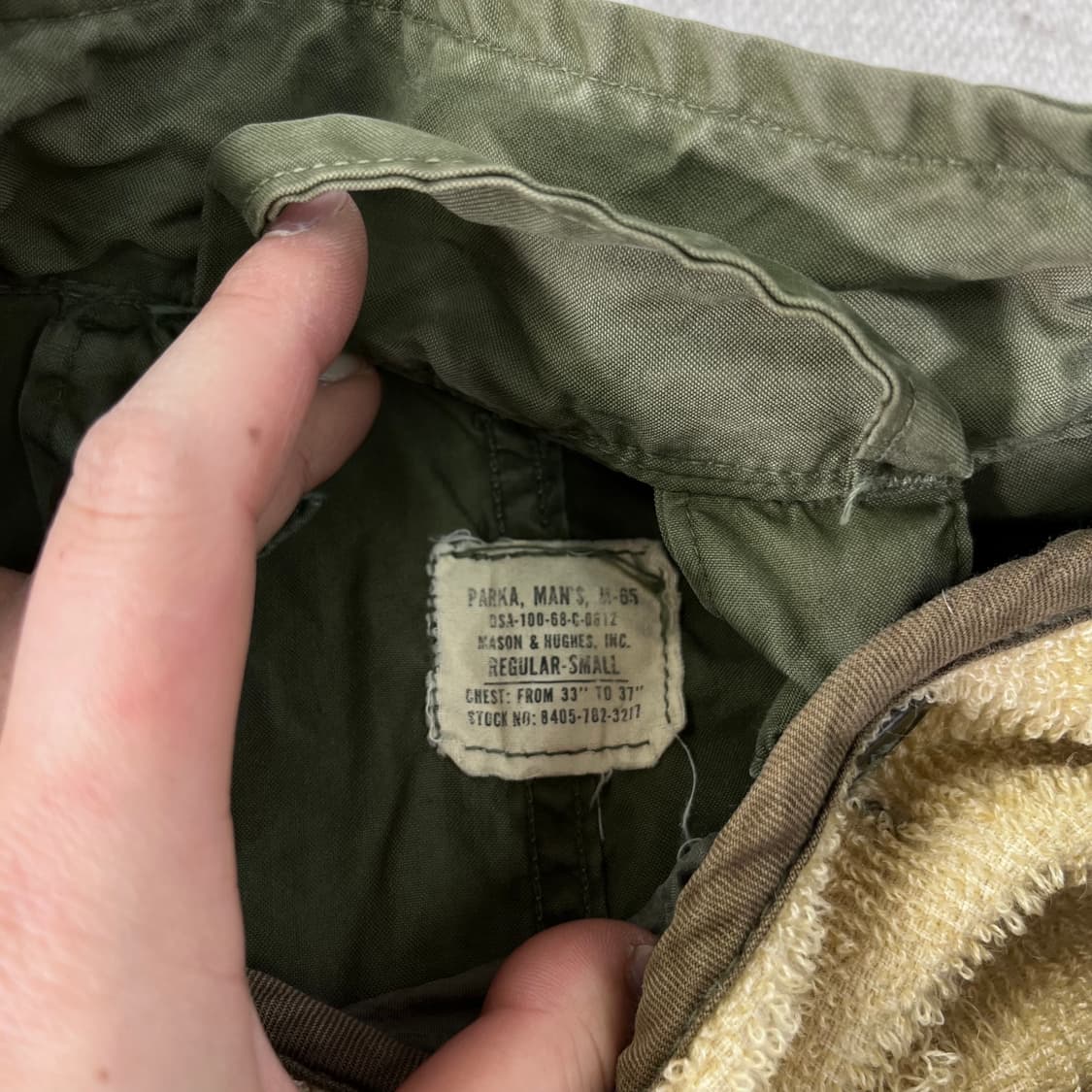 95 m65 오리지널 피쉬테일 파카 상품이미지4