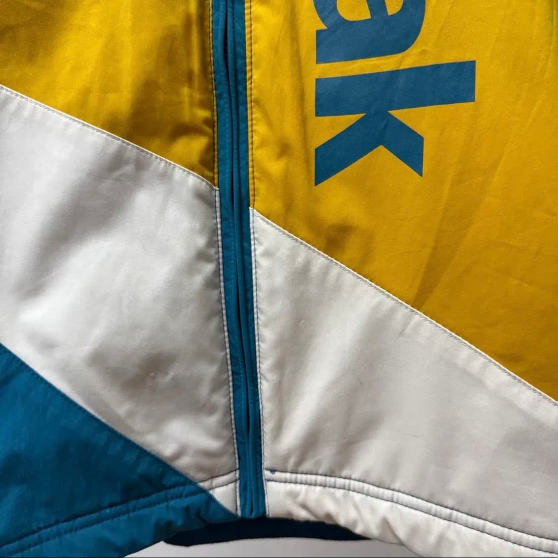 KODAK 코닥 케이 바람막이 자켓 L사이즈 블루/옐로우 JS38 상품이미지5