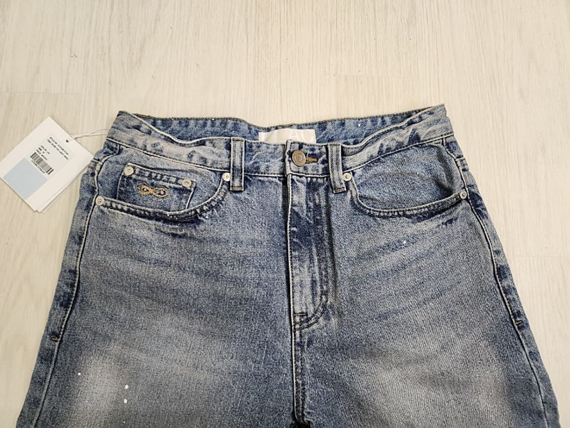 플랙진 페인팅 통바지 상품이미지1