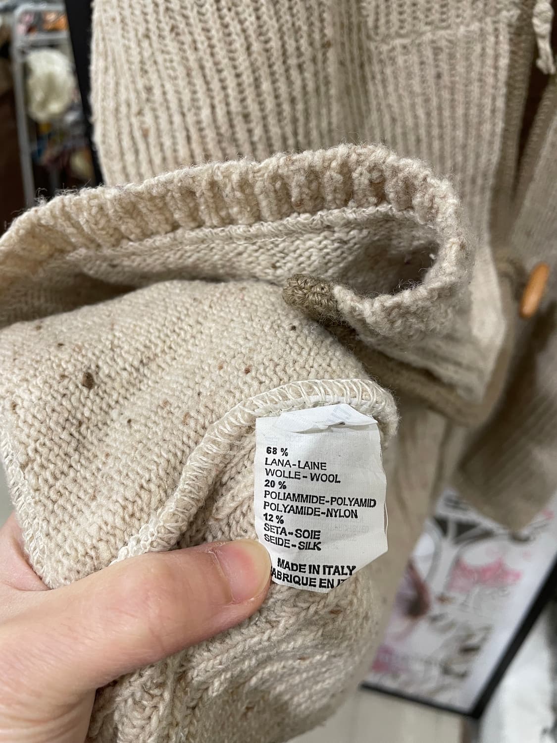 후드 더플 가디건 상품이미지9