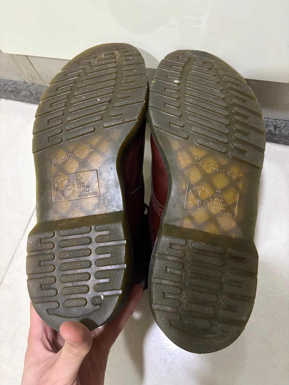 (290) 닥터마틴 1460 버건디 부츠 워커  상품이미지7