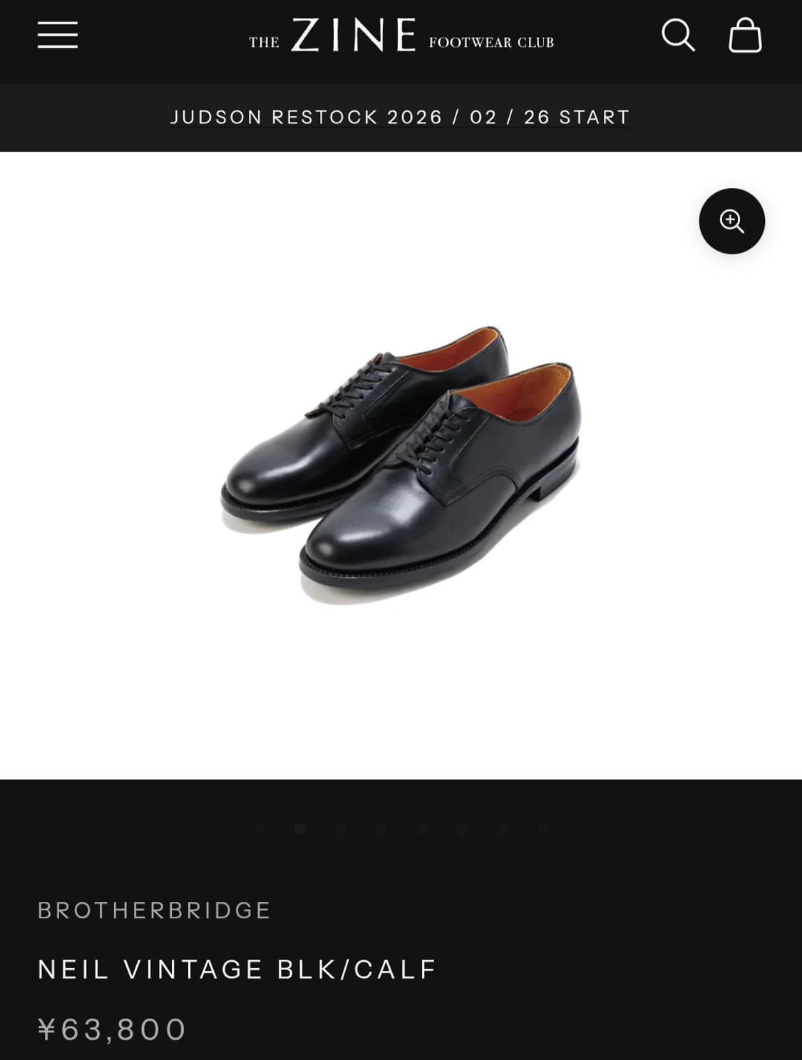 브라더브릿지 닐 BROTHER BRIDGE NEIL 오피서 더비 us9 상품이미지1