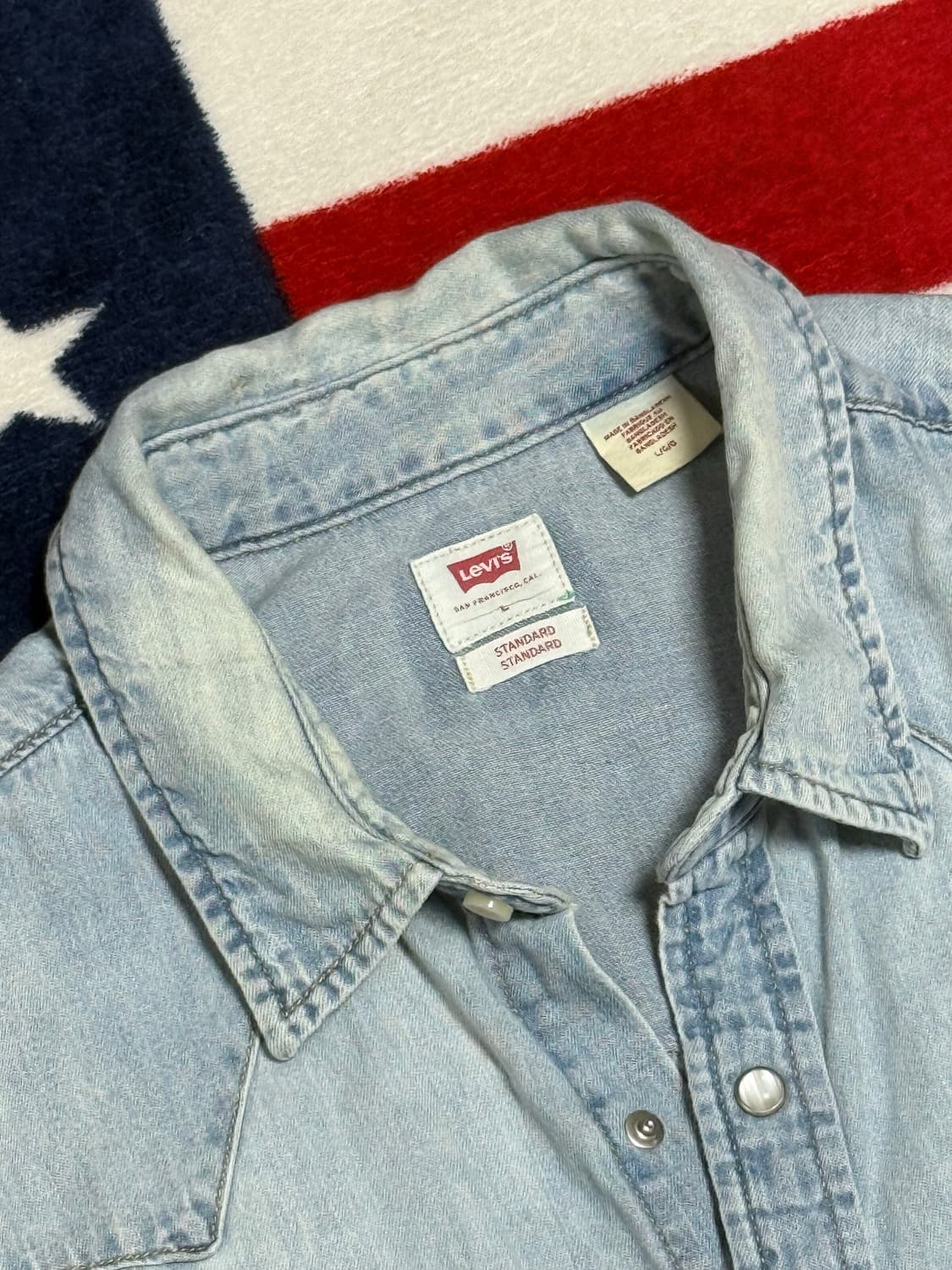 리바이스웨스턴셔츠 빈티지웨스턴셔츠 levis western shirt 상품이미지6