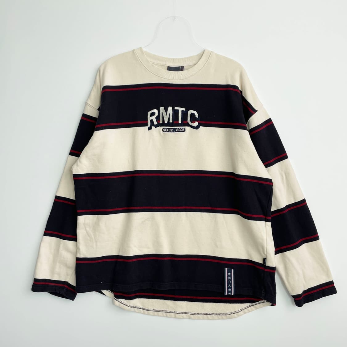 A2 로맨틱크라운 스트라이프 롱슬리브 티셔츠  L사이즈 상품이미지1