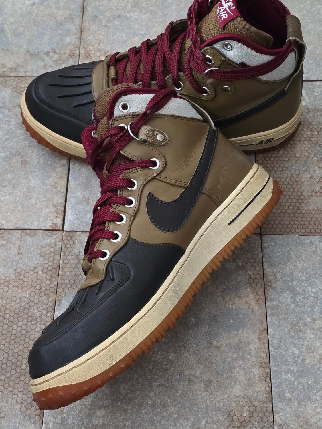 (280)나이키 에어포스 1 덕부츠 엄버  상품이미지6