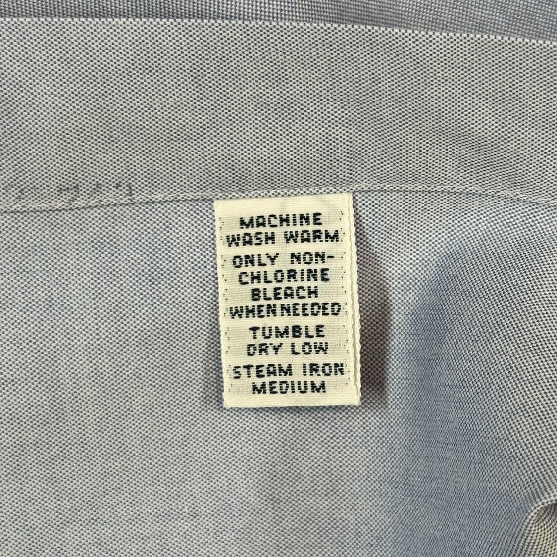 XL) 폴로 랄프로렌 하늘색 솔리드 옥스포드 셔츠 상품이미지7