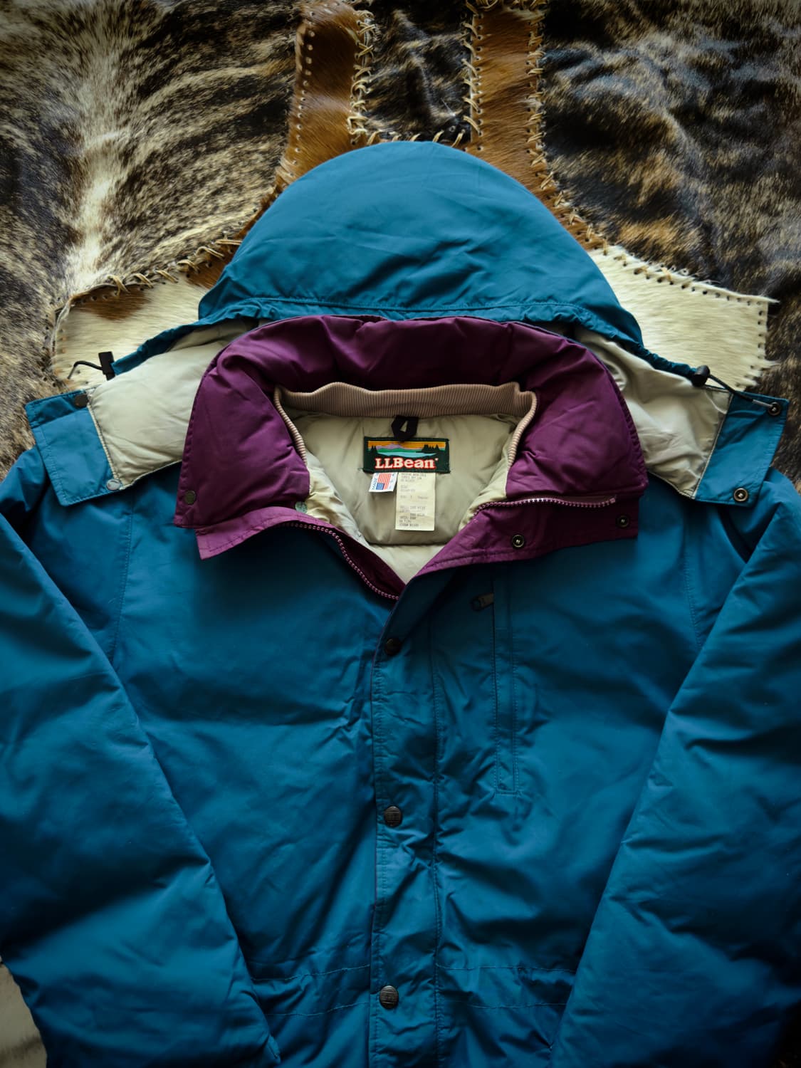 80s USA L.L.Bean Penobscot down parka 상품이미지4