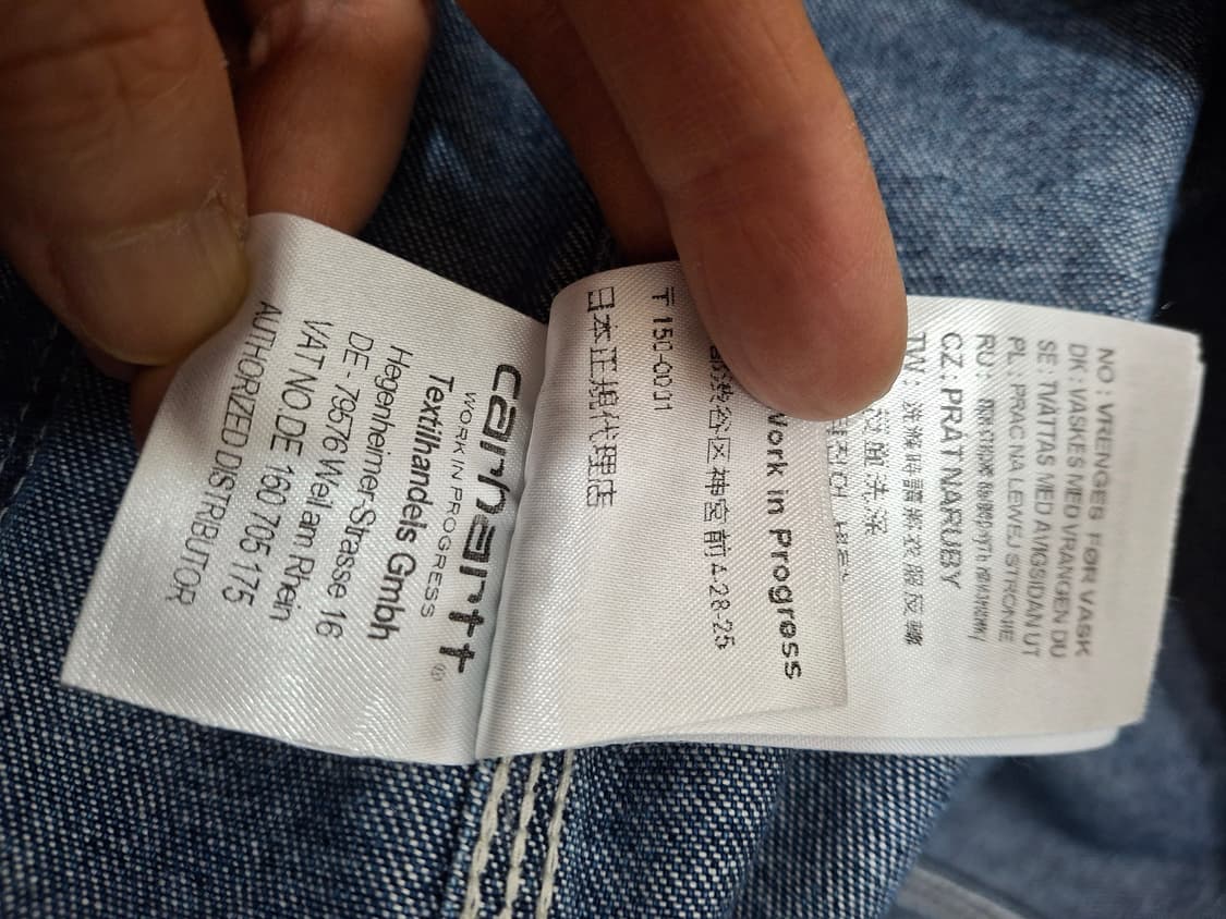 칼하트청자켓  ( M ) 상품이미지4