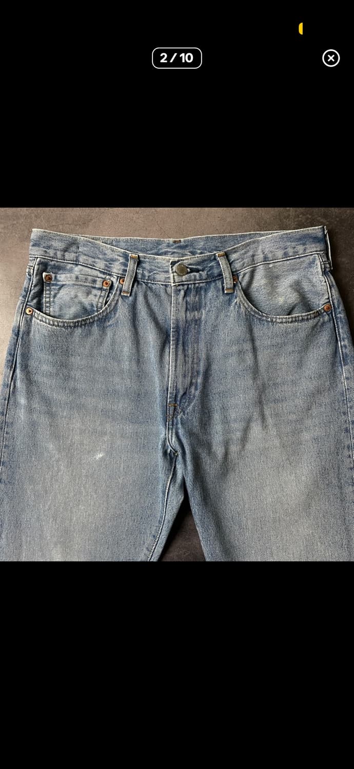 Levi’s 리바이스 551 어센틱 스프레이트 핏 데님 팬츠 A00642 상품이미지2