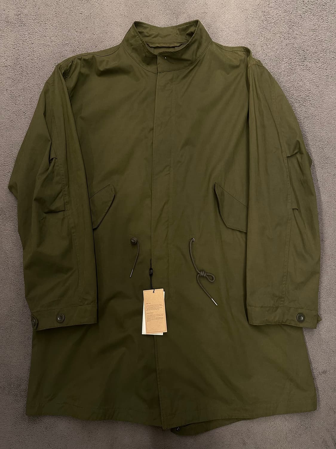 프리즘웍스 m-65 피쉬테일 자켓 새상품 처분  상품이미지1