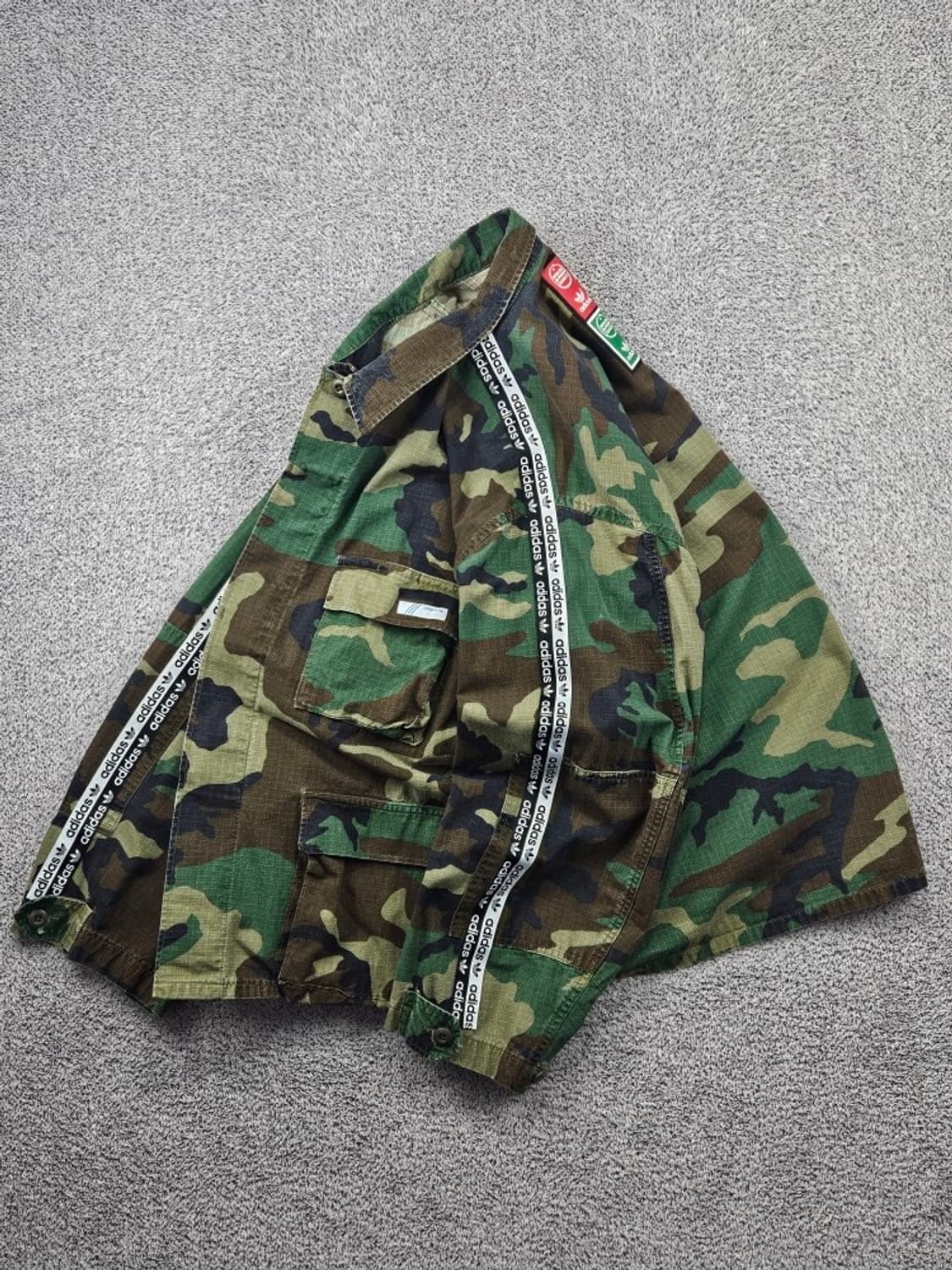 US ARMY X 아디다스 필드 자켓 커스텀 ( 2XL ) / 12067 상품이미지3
