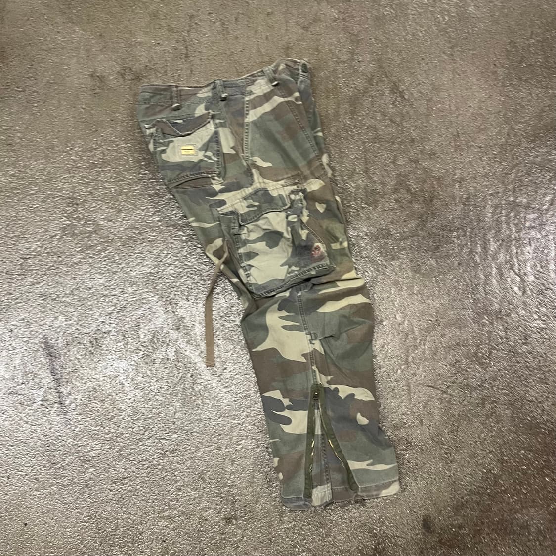 00s 아베크롬비 밀리터리 카고 팬츠 (~35“) 상품이미지7