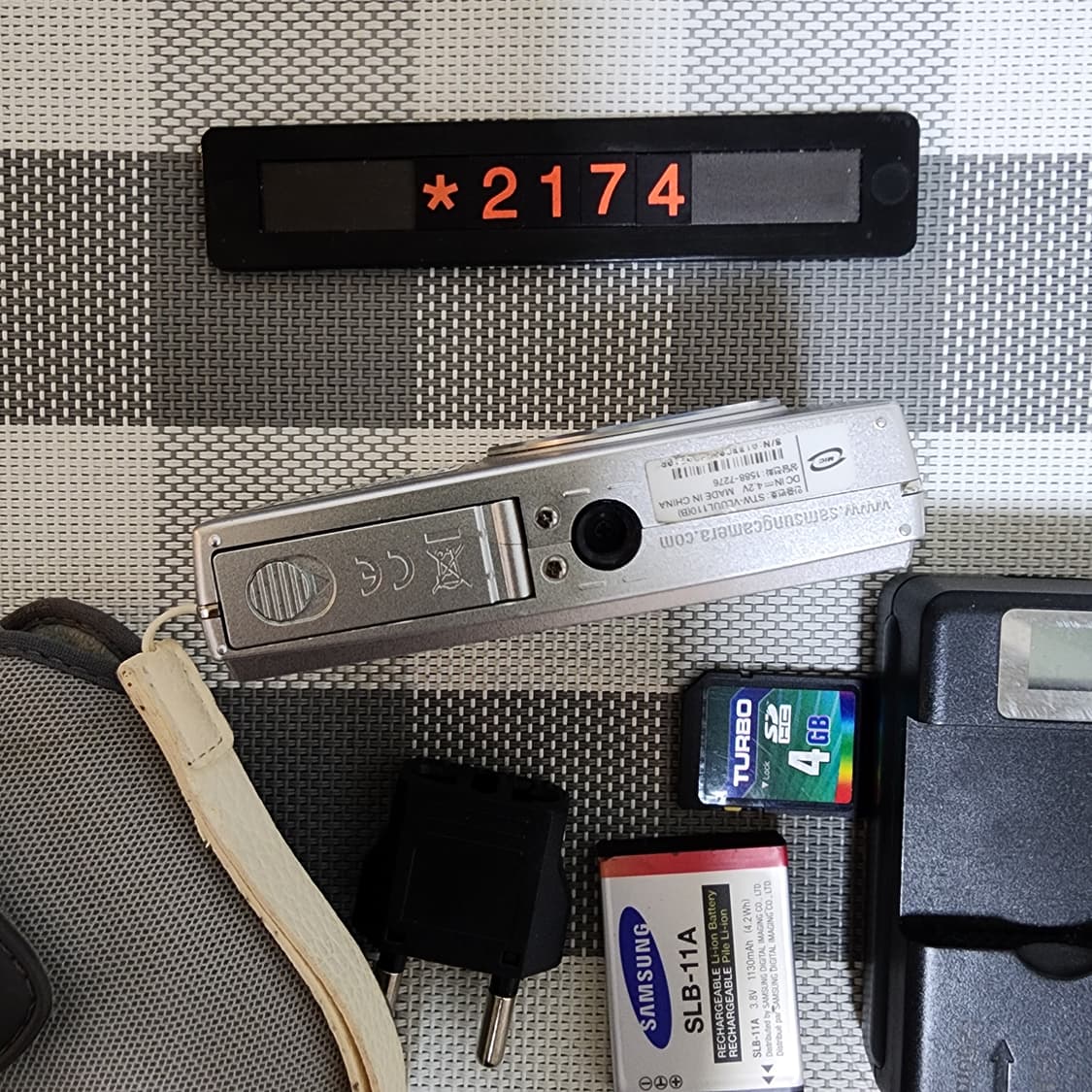 삼성 블루 L 110 디지털카메라 파우치포함 상품이미지5