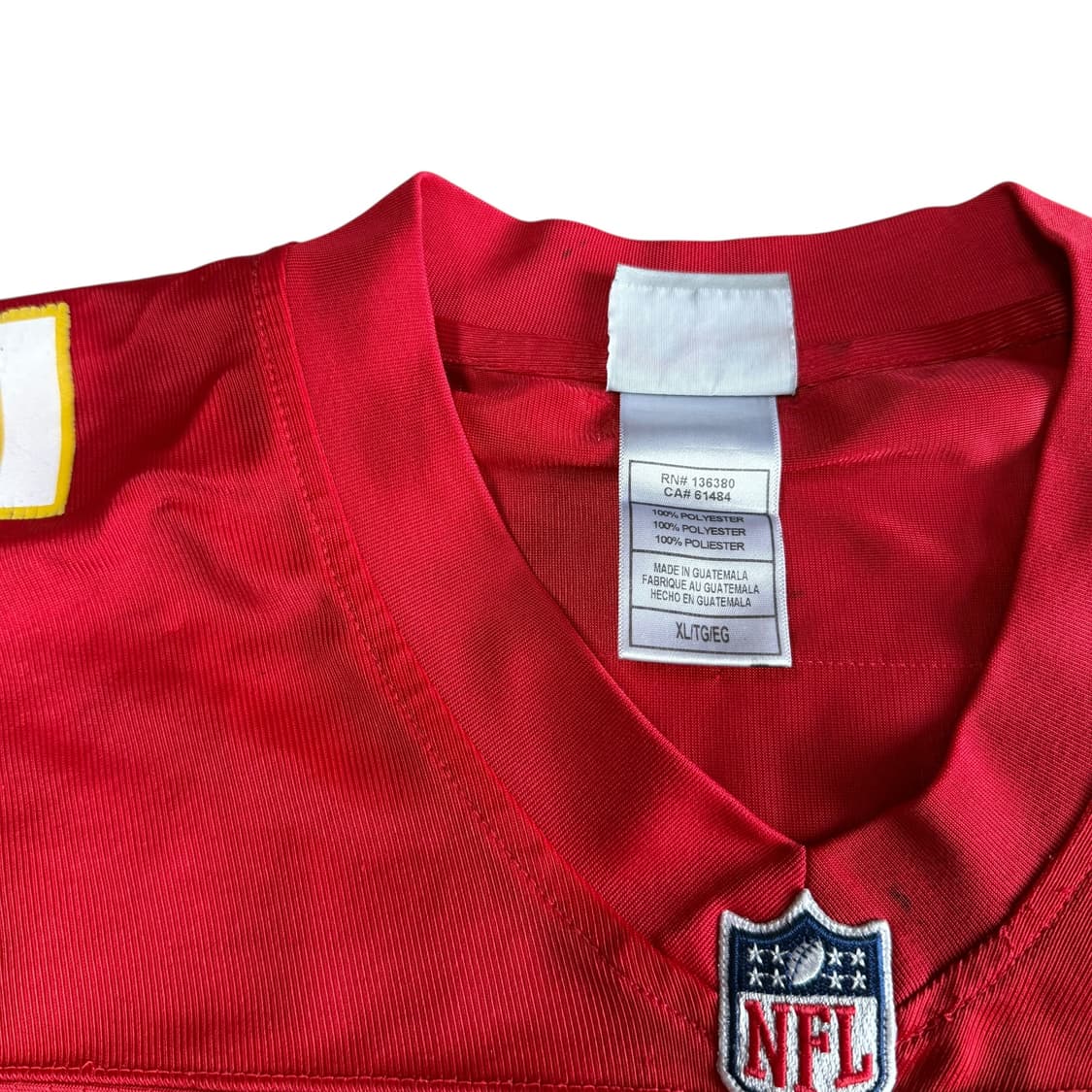 NFL 캔자스시티 치프스 패트릭 마홈즈 유니폼 상품이미지2