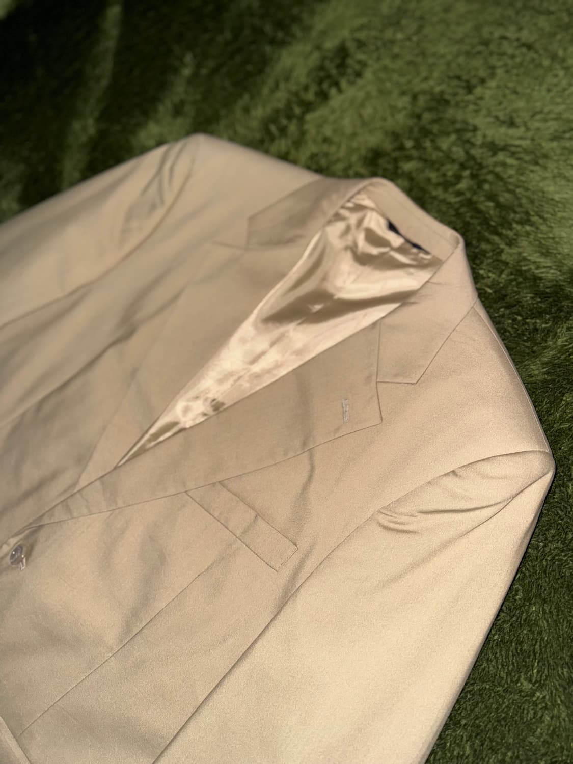 [40R] 브룩스 브라더스 346 클래식 핏 코튼 블레이저 베이지 상품이미지2