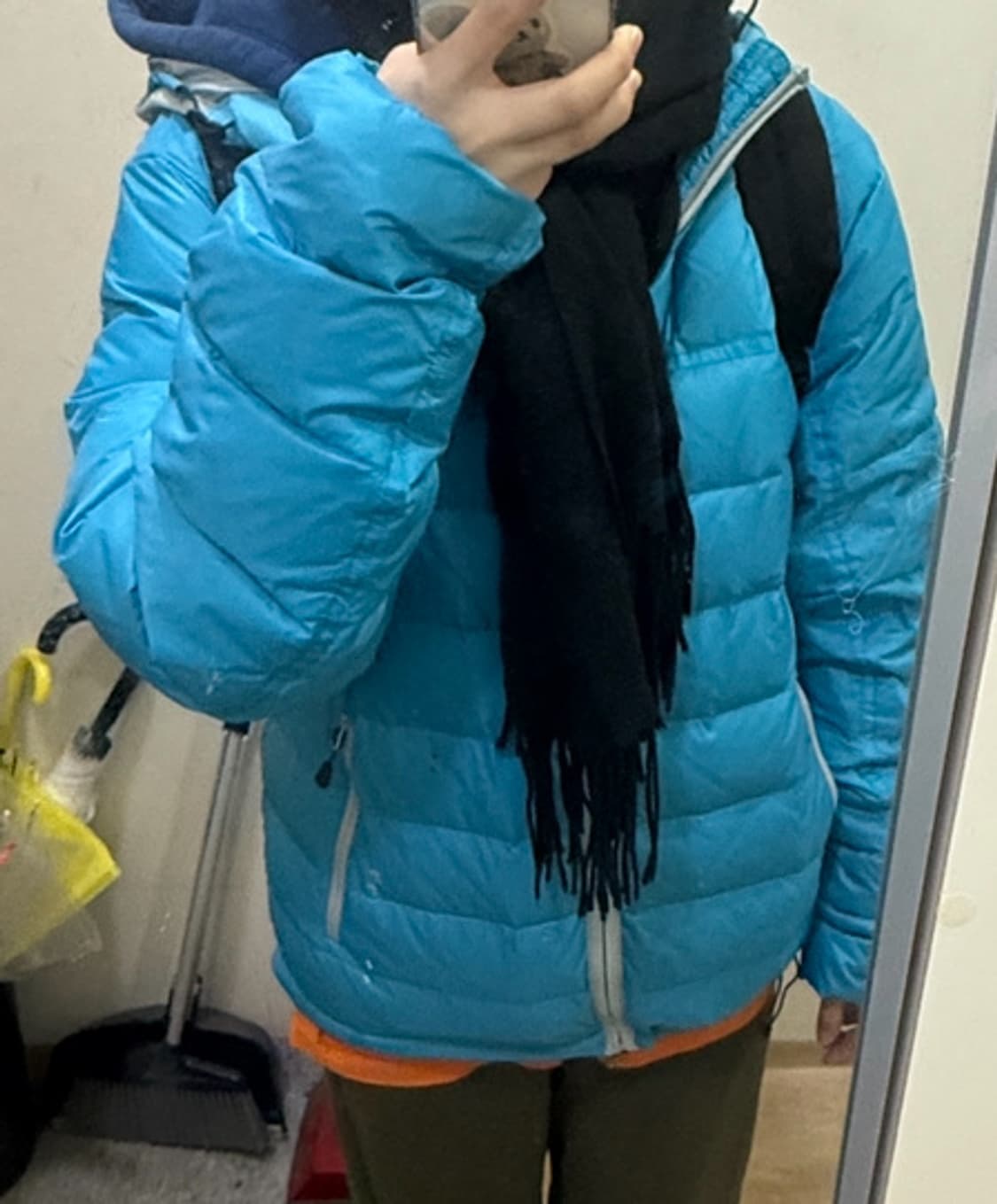 테켓 CT 라이트웨이트 다운 자켓 블루 M  상품이미지3