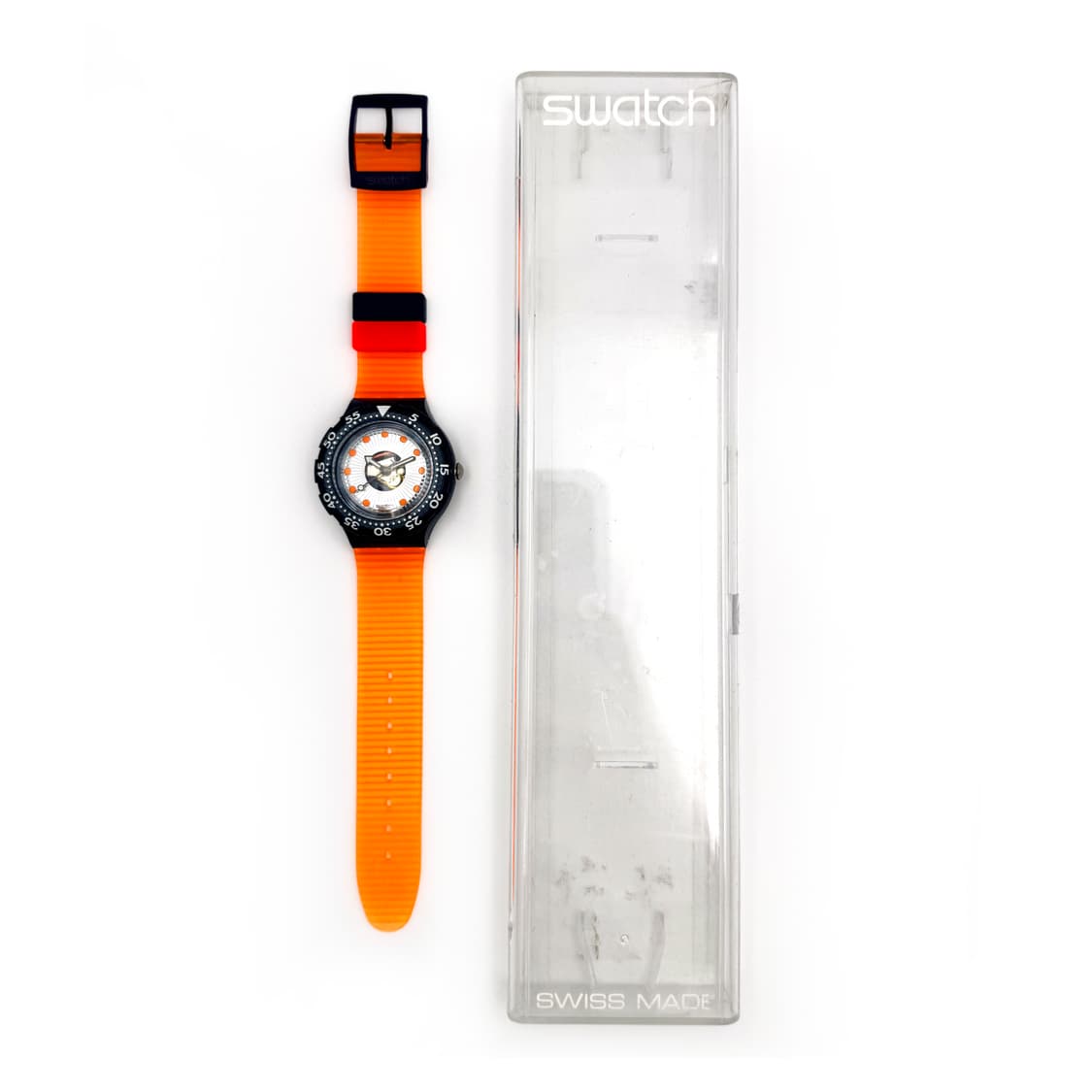  93년판) 빈티지 스와치 스쿠버200 SILVER TRACE 상품이미지6