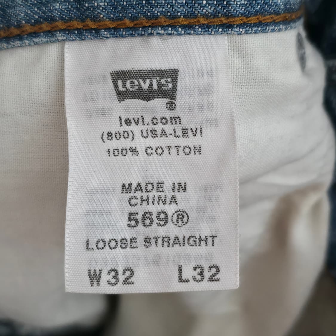 [32/32] 리바이스 569 루즈 스트레이트 데님 팬츠 상품이미지8