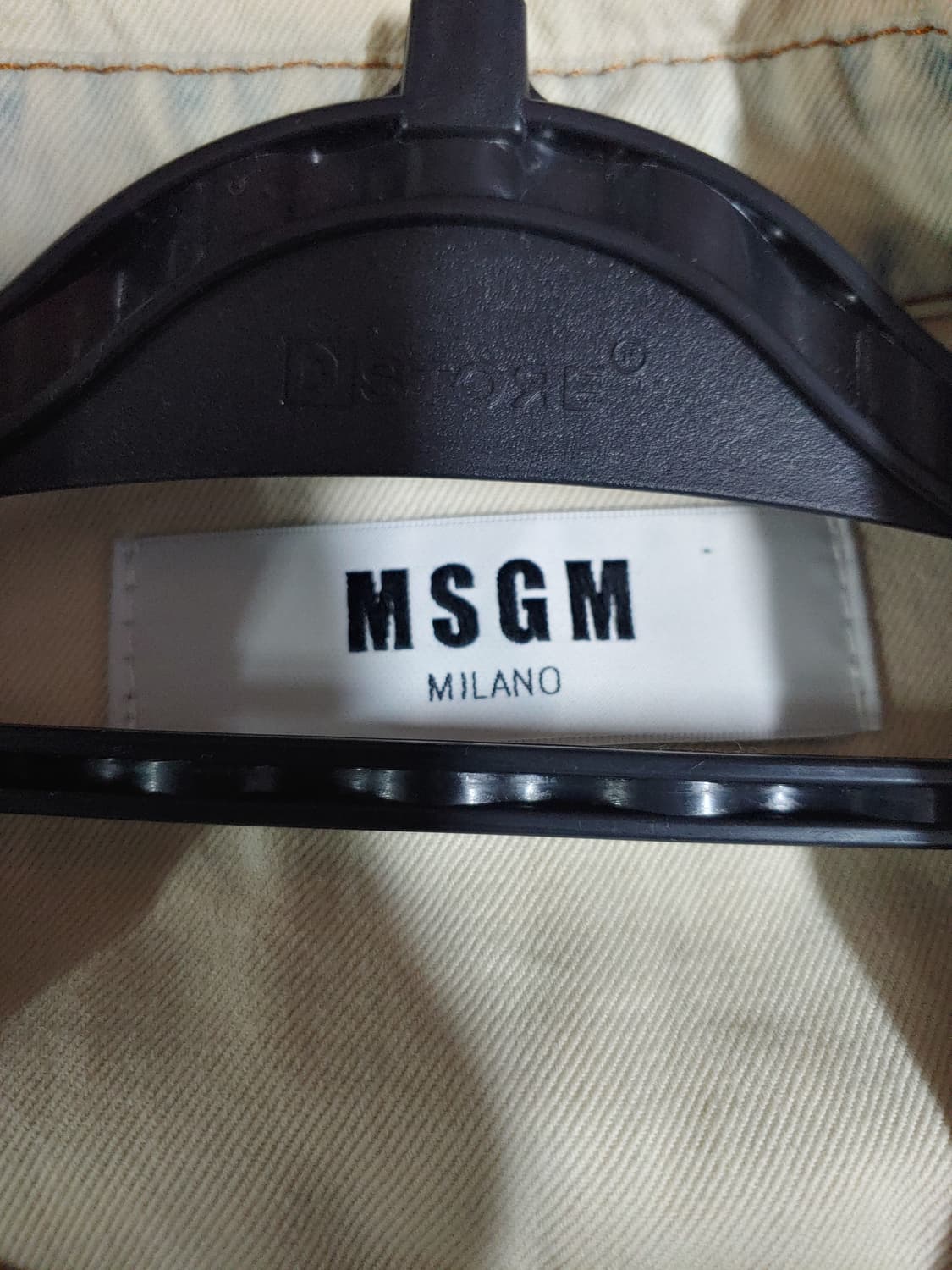 MSGM 롱 셔츠 원피스 데님 오버핏 여성 상품이미지3