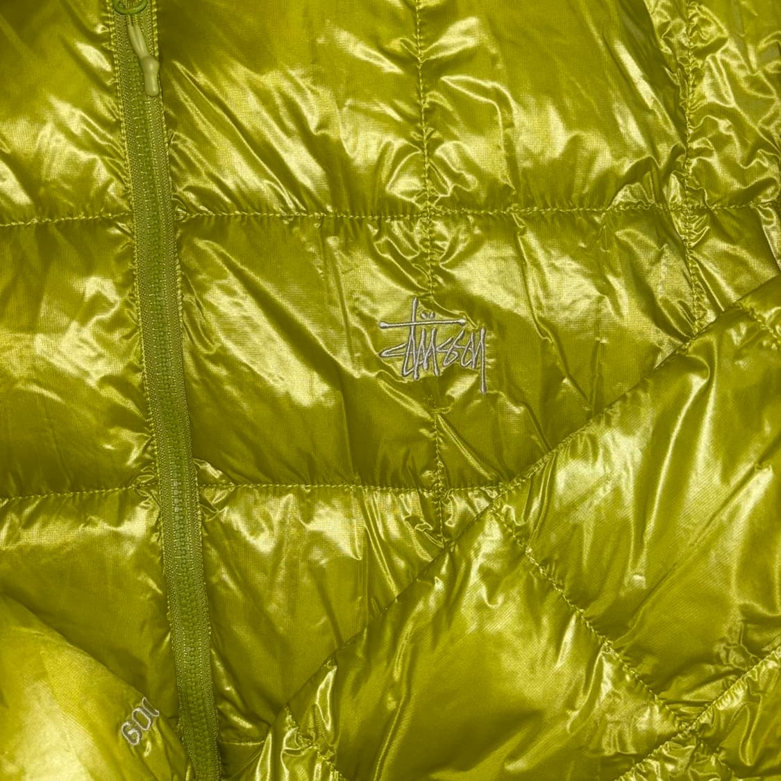 스투시 미드웨이트 후드 퍼퍼 라임 상품이미지2