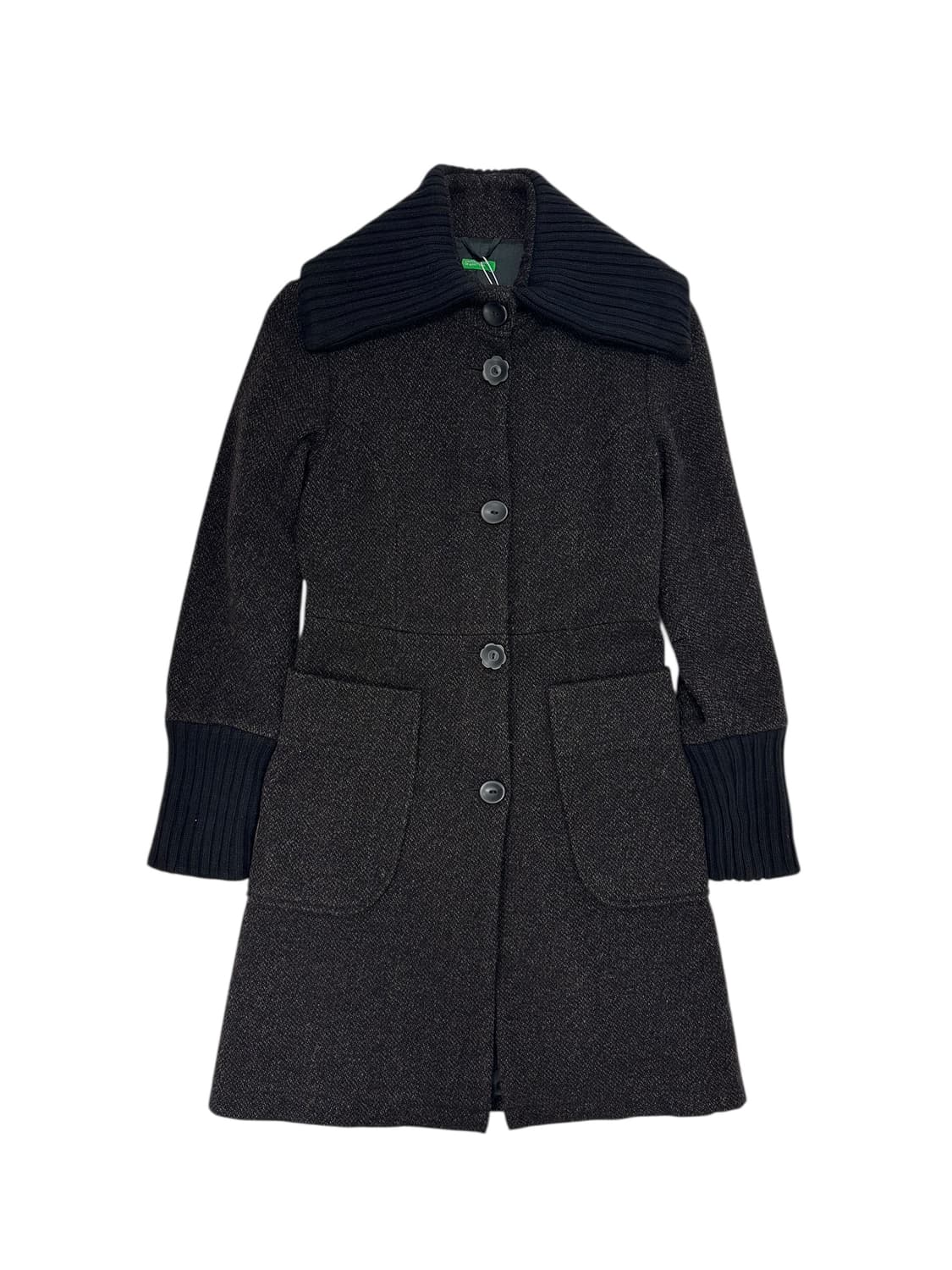 베네통 울 코트 상품이미지1