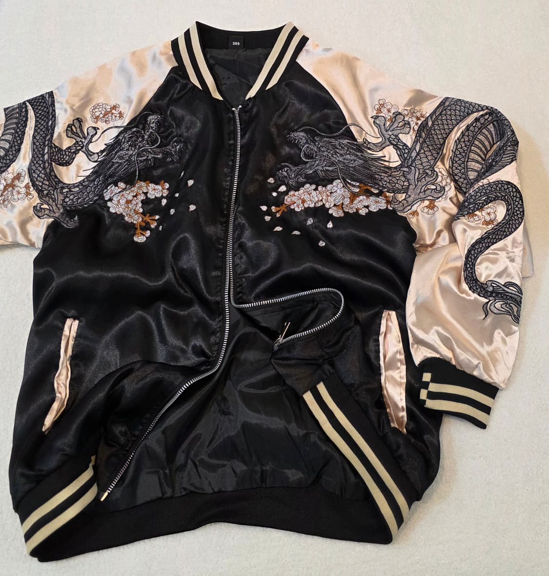 용 자수 빈티지 져지&잠바 상품이미지3