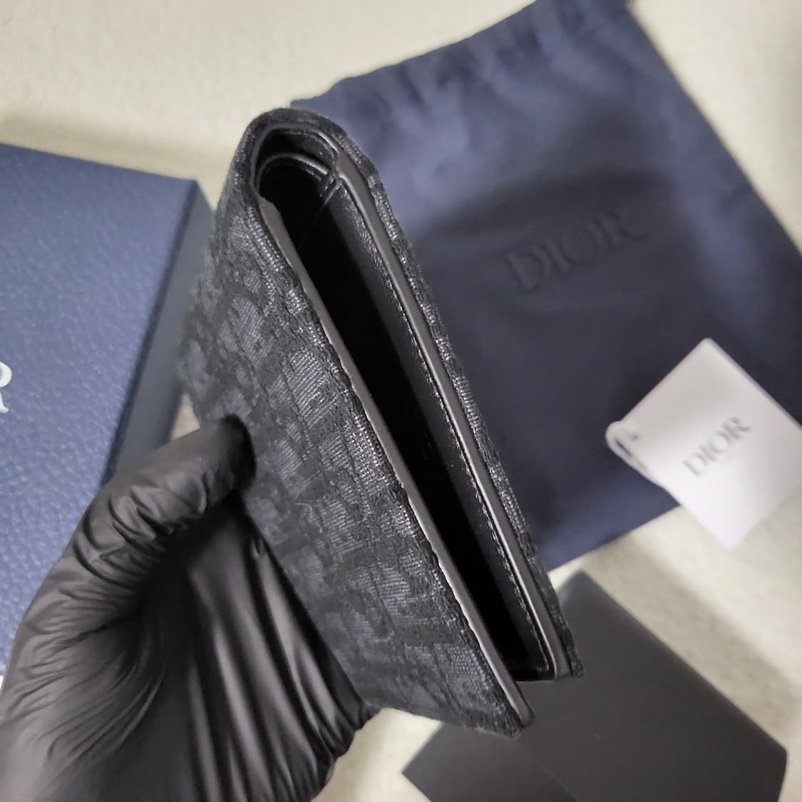 [26년구매/새상품급] 디올 오블리크 반지갑  상품이미지8