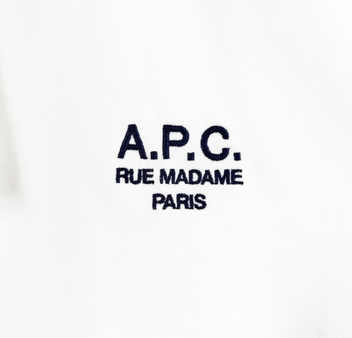 아페쎄 레이몬드 티셔츠 화이트 XL 상품이미지6