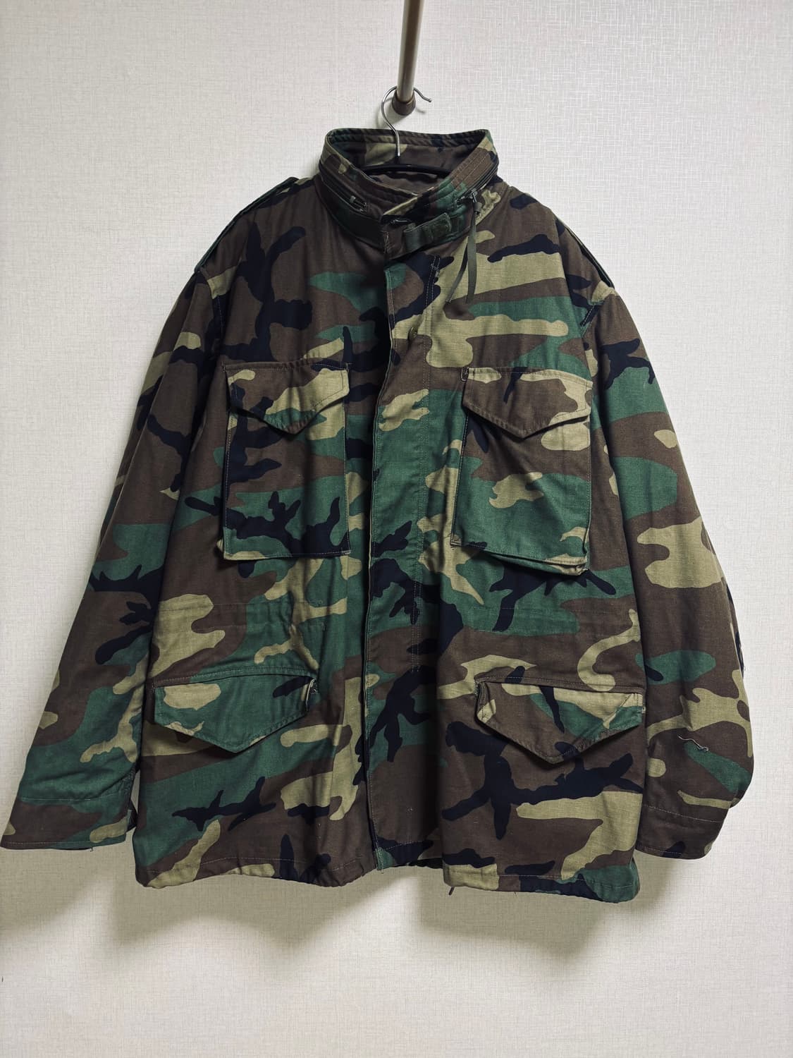 U.S. Army M-65 필드 자켓 우드랜드 카모 상품이미지1