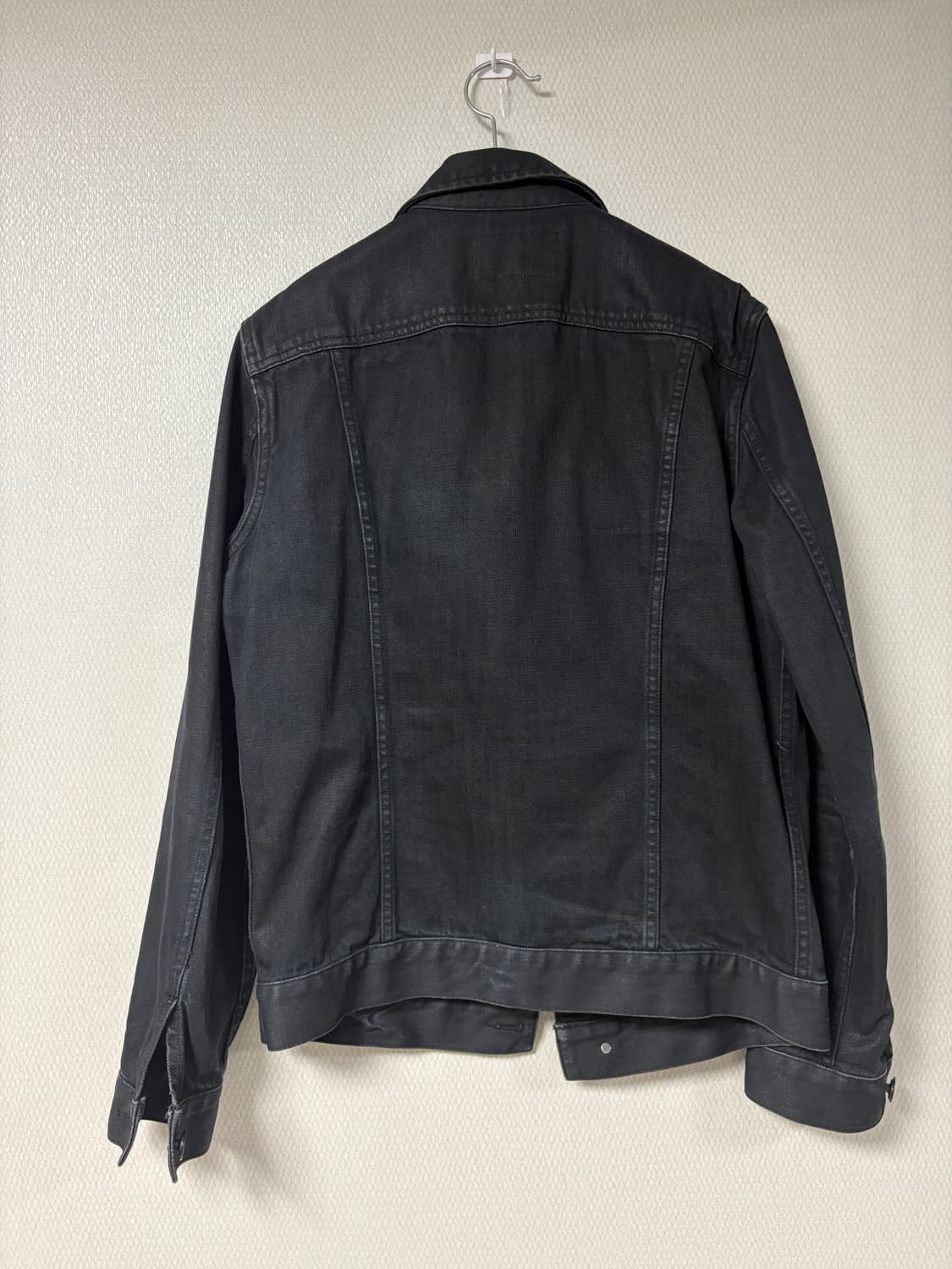 올세인츠 블랙 데님 자켓 상품이미지3