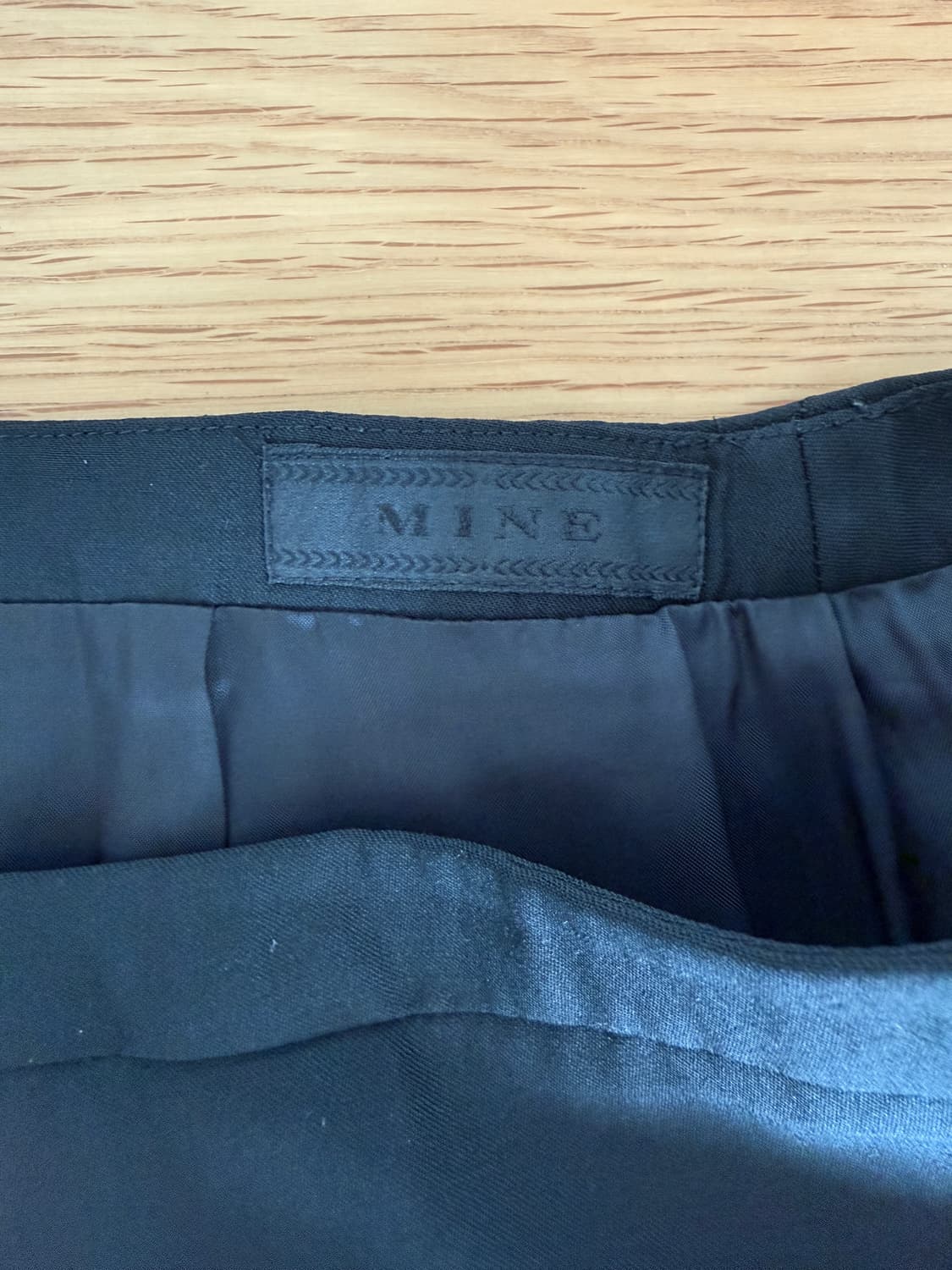 마인(MINE) 울 스커트  상품이미지5