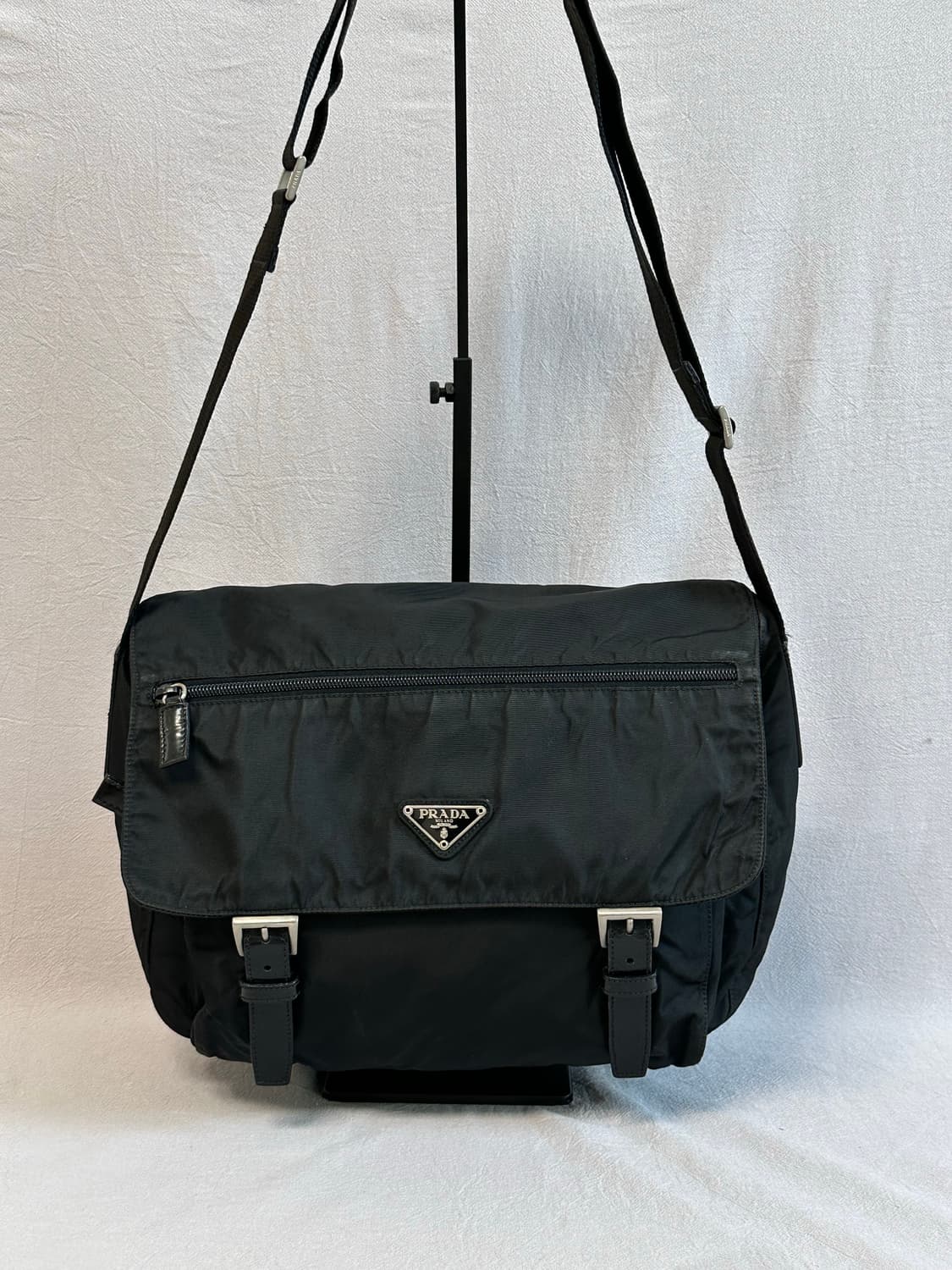 프라다 원포켓 버클 메신저백 크로스백 상품이미지4