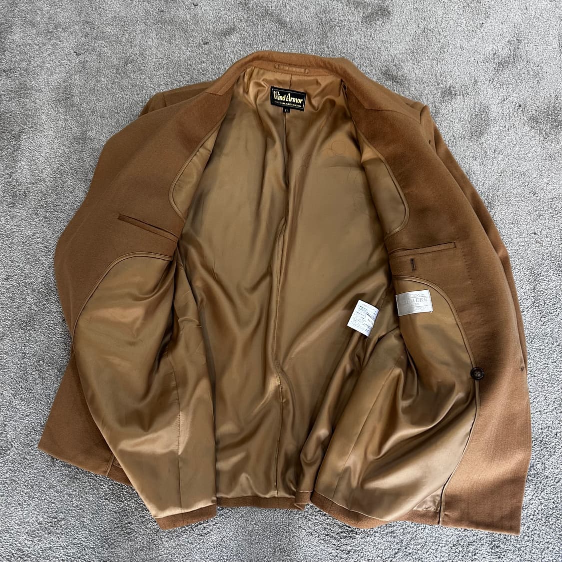 Wind Armor 캐시미어 더블 브레스티드 자켓L 상품이미지4
