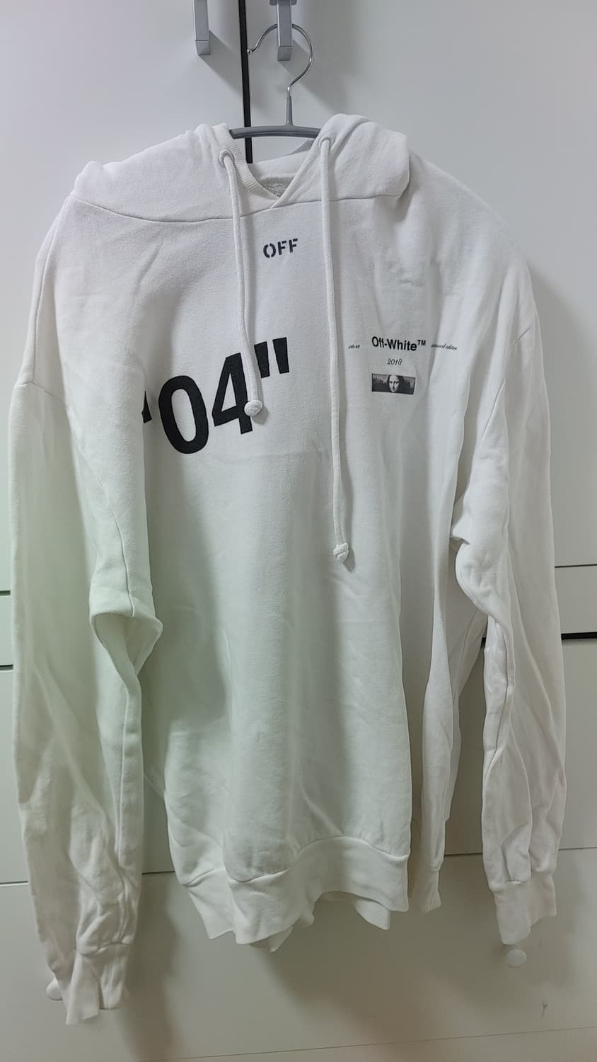 오프화이트 18FW 모나리자 후드티 M 상품이미지1