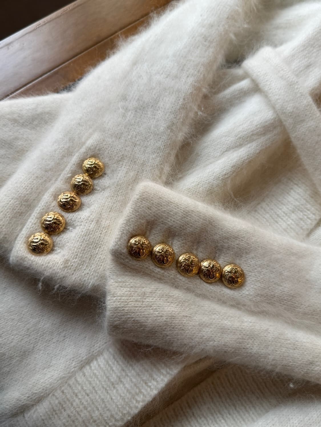 발망 파워숄더 금장 코트 55 상품이미지10