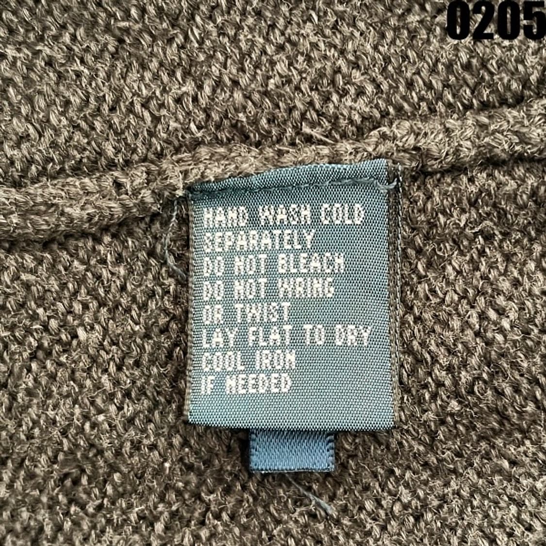 폴로 랄프로렌 헨리넥 버튼 니트 스웨터 XL 차콜그레이 0205 상품이미지9