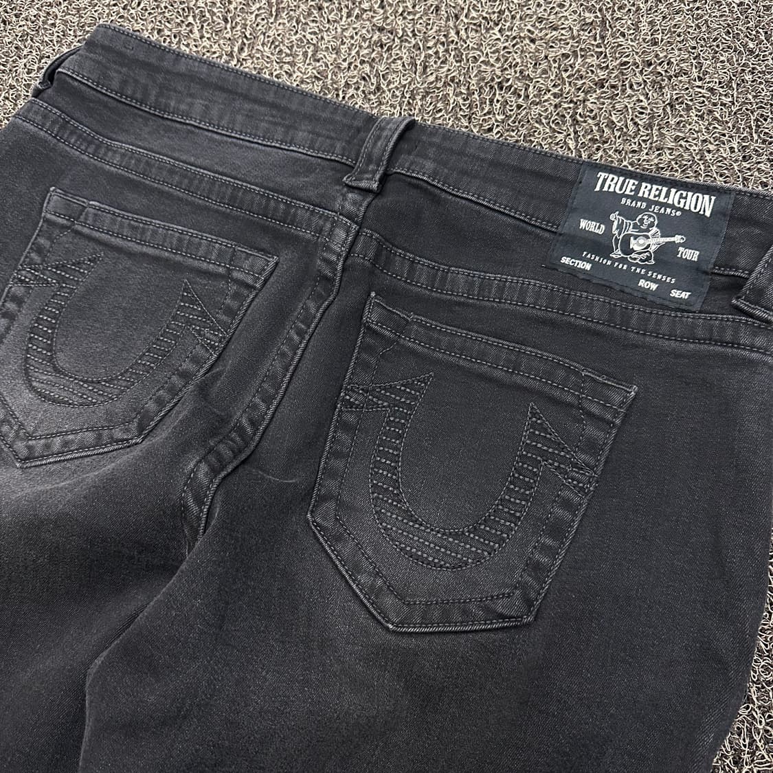 트루릴리젼 데님 흑청바지 팬츠 38인치 상품이미지7
