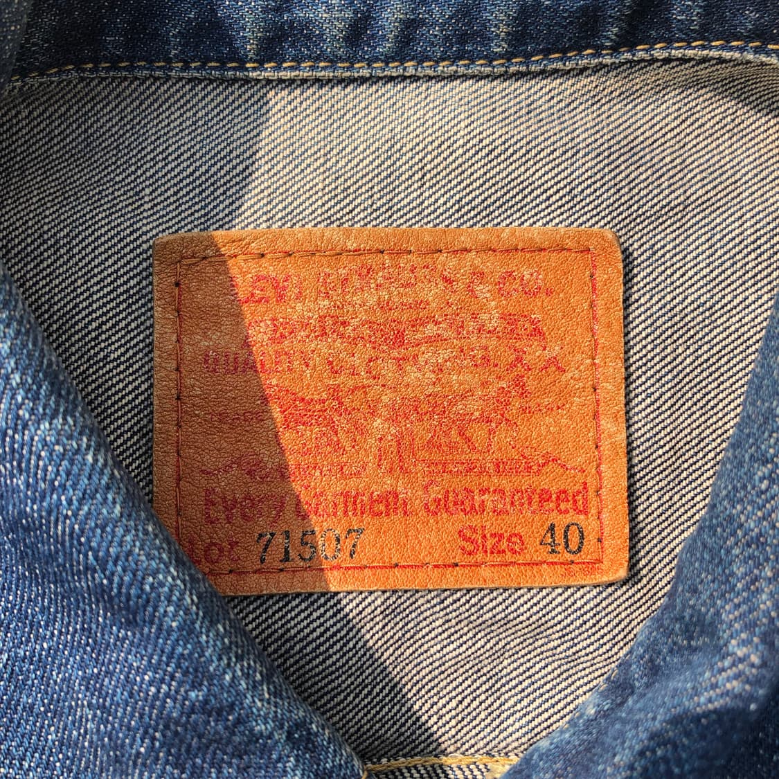 [40] 리바이스 LVC 2세대 데님 청자켓 상품이미지8