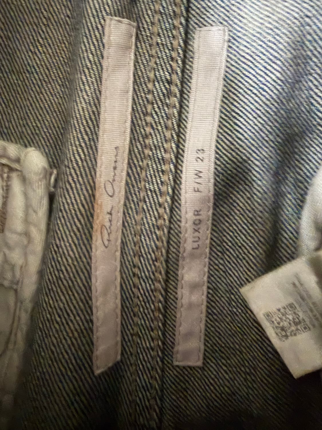 Rick owens 릭오웬스 fw23 청바지 상품이미지3