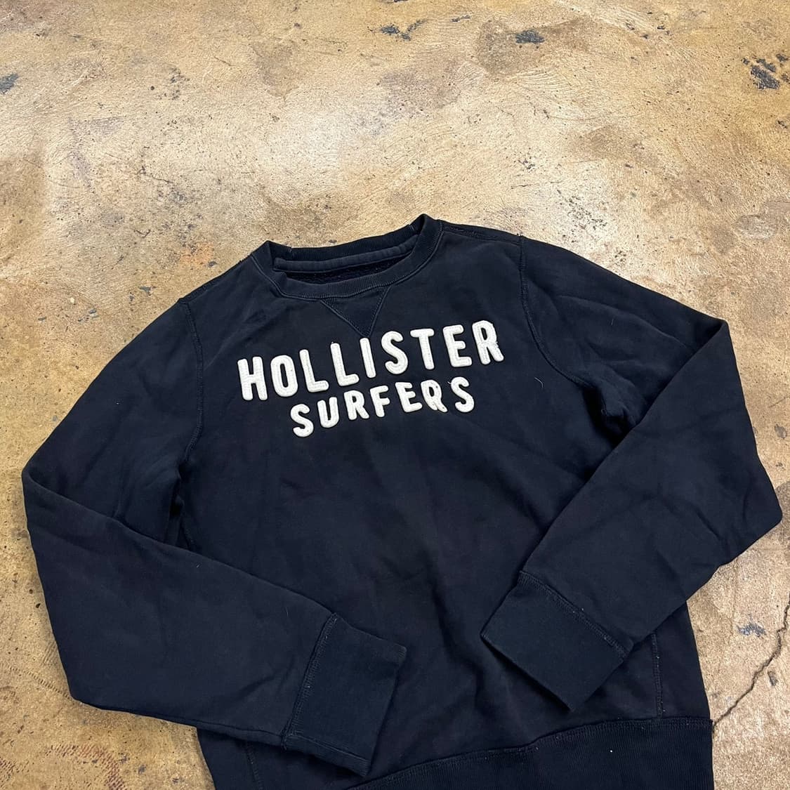 [정품/L] 홀리스터 블랙 기모 맨투맨 b19 상품이미지1