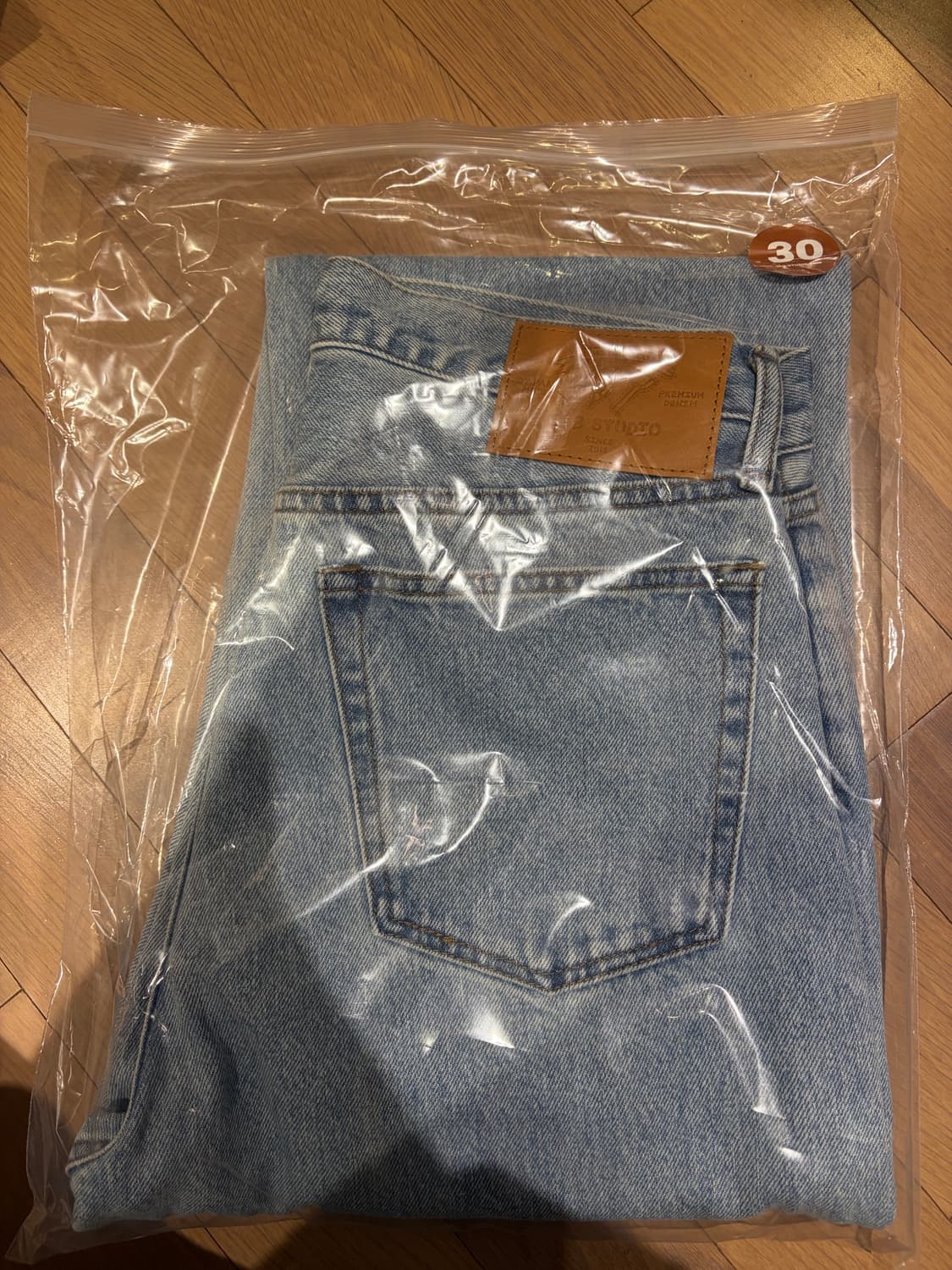 아이앱 스튜디오 재패니즈 워시드 데님 팬츠 블루 상품이미지2