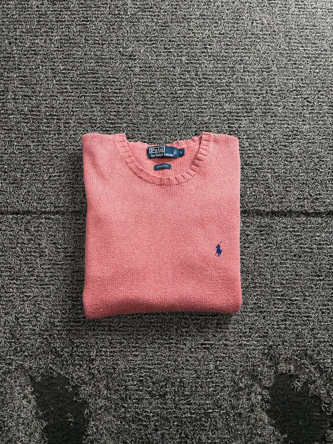 폴로 랄프로렌 아카이브 포니로고 코튼 니트 3467 상품이미지1