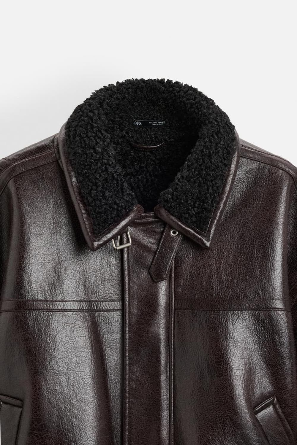 자라 에이에이터 시어링 에코 무스탕  상품이미지4