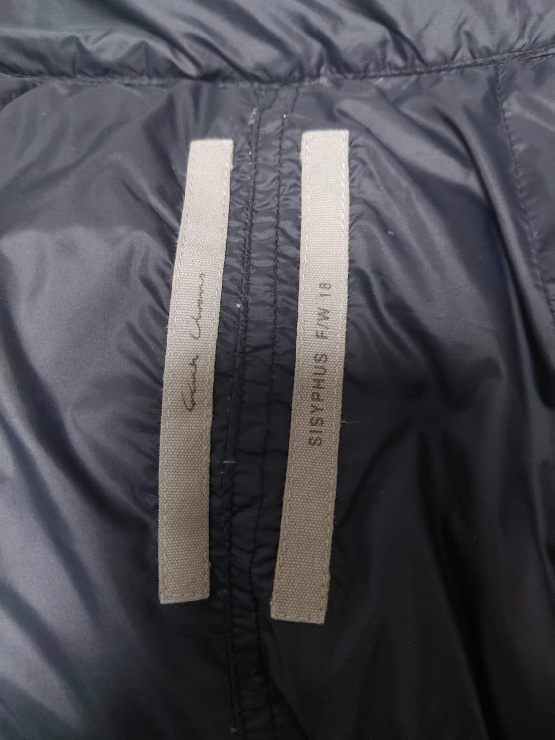 릭오웬스 18fw sisphus 퍼넬넥 패딩 상품이미지3